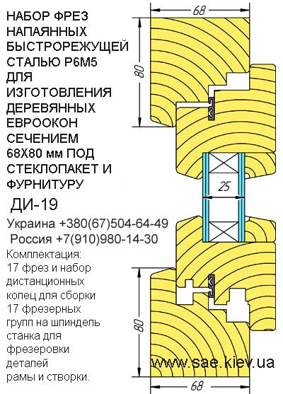Фрезы пазовые, твердосплавные, с подрезающими зубъями