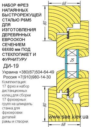 Фрезы пазовые, твердосплавные, с подрезающими зубъями