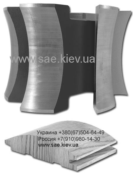 Комплект фрез для изготовления фасонных изделий
